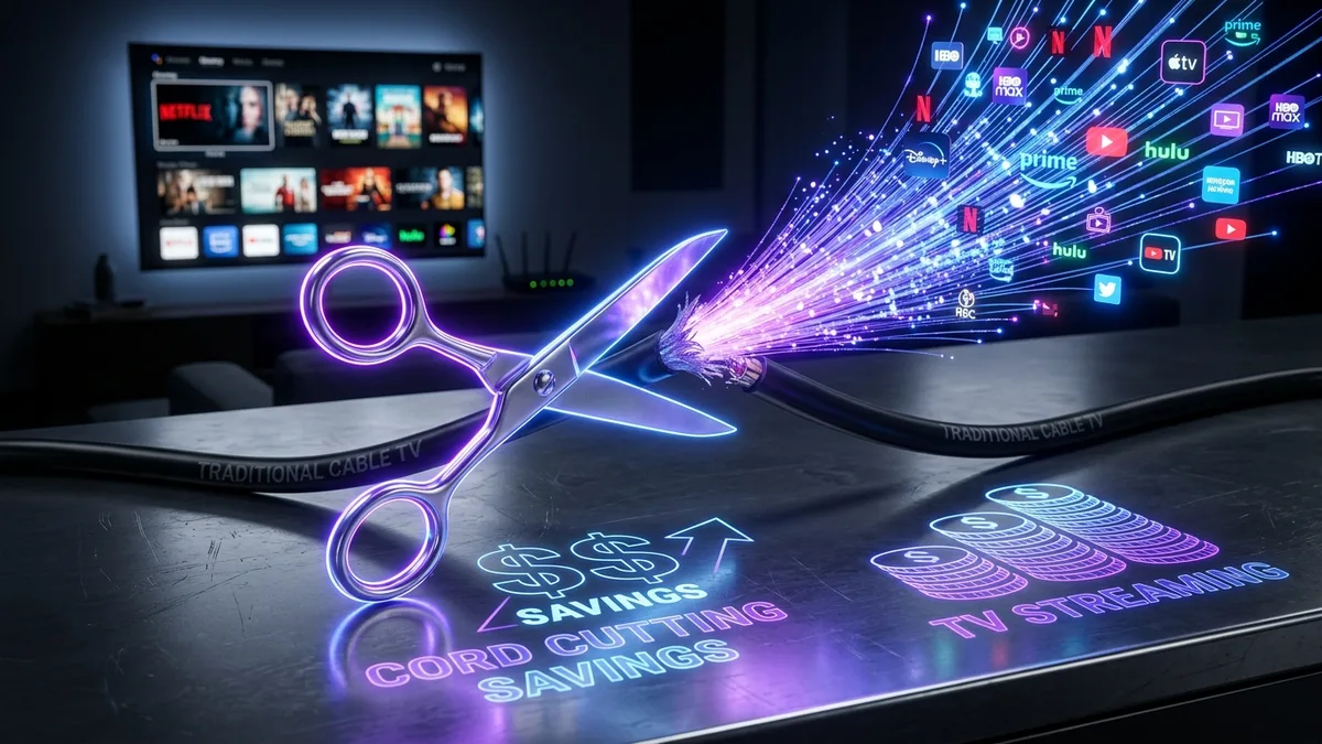 Cord cutting cost savings